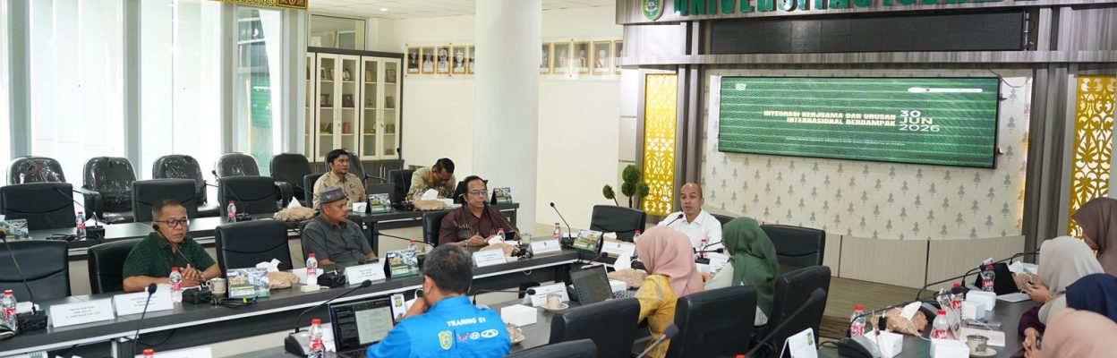 Workshop Integrasi Kerjasama Berdampak, UIR Perkuat Tata Kelola Internasionalisasi